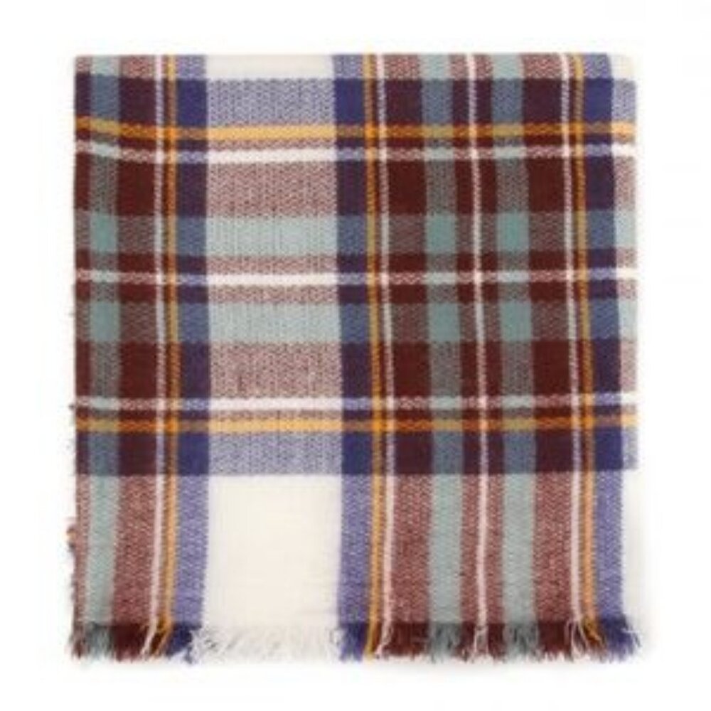 Multi Color Oversized Blanket Scarf - Picture 2 of 3